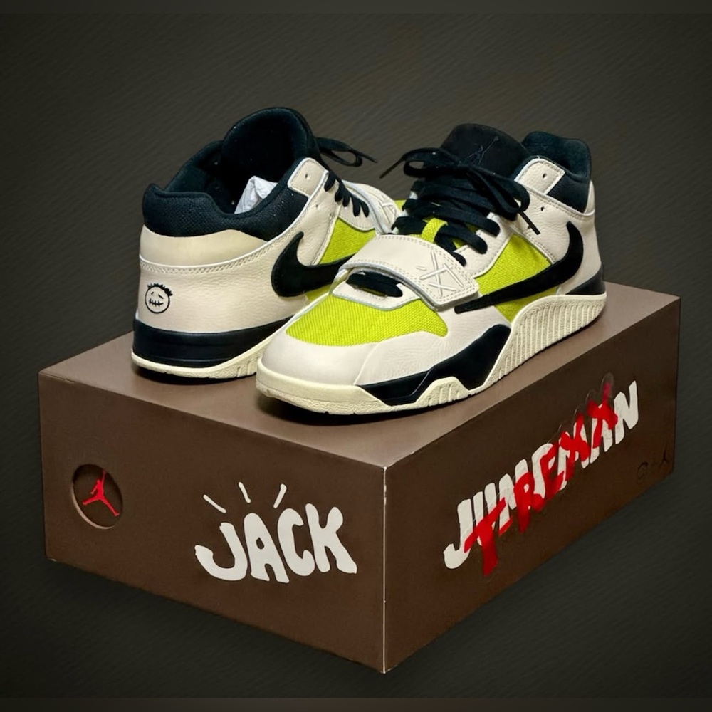 Travis Scott x Jordan Jumpman Jack TR “Bright Cactus”